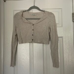 American eagle cropped sweater